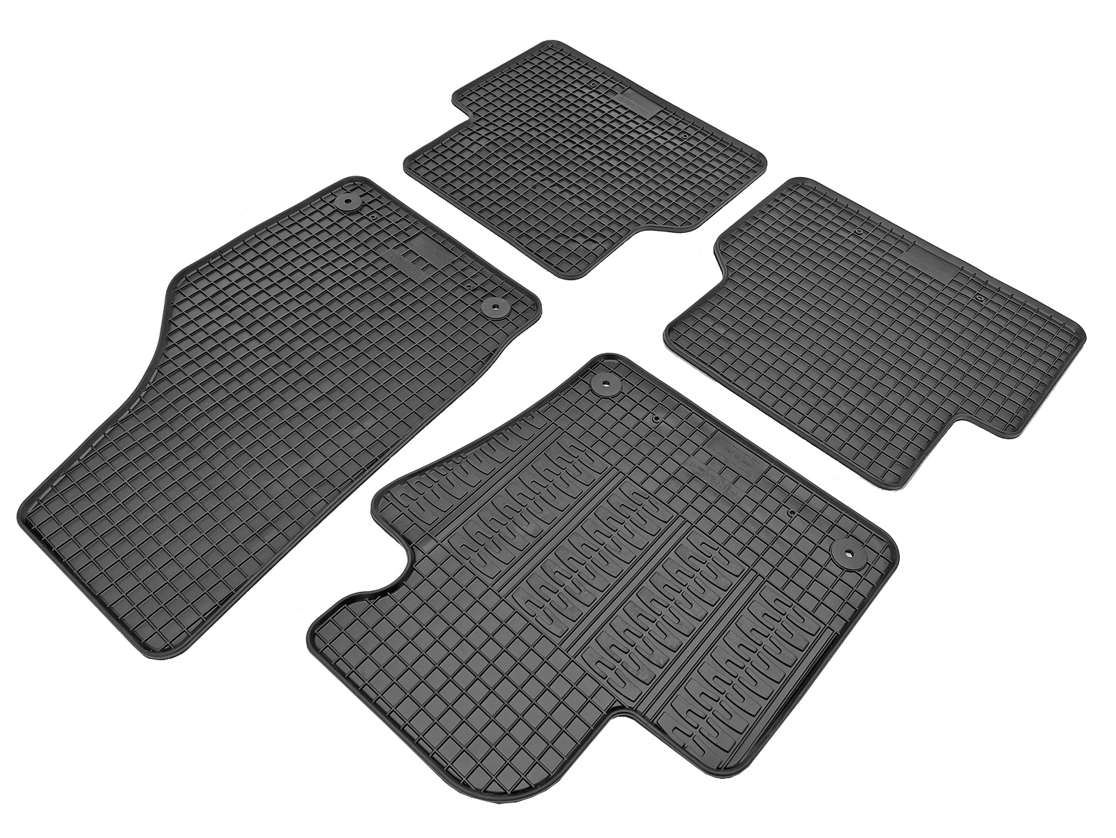 Set covorase auto din cauciuc Audi Q3 (8U) 2011-2018, Negre
