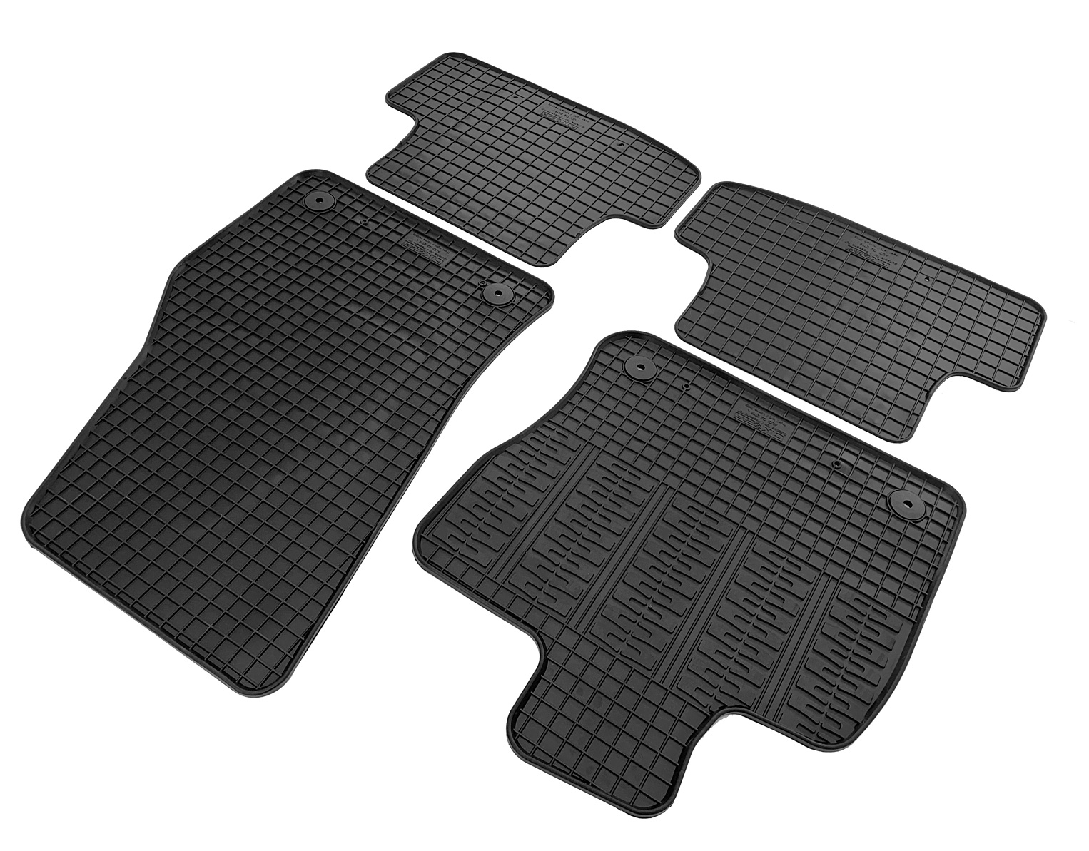 Set covorase auto din cauciuc Audi Q2 2017-, Negre