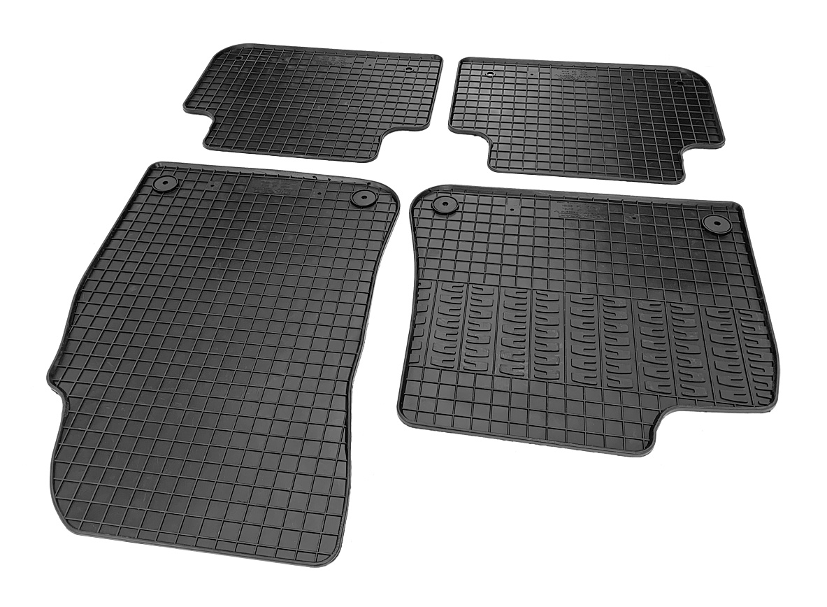 Set covorase auto din cauciuc Audi Q7 2 (4M) 2015-; Audi Q8 2 2018-, Negre