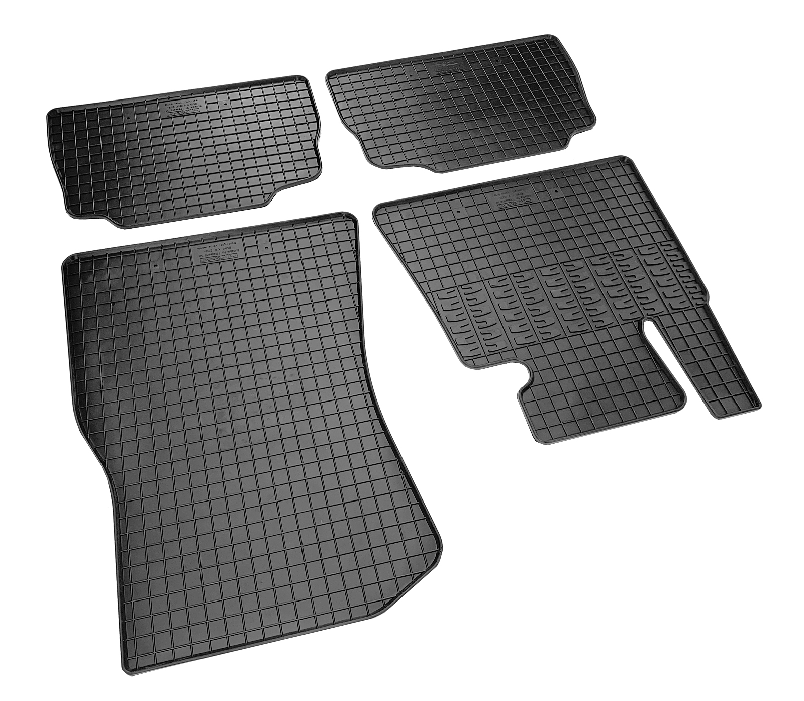 Set covorase auto din cauciuc BMW X6 (G06) 2019-; Negre