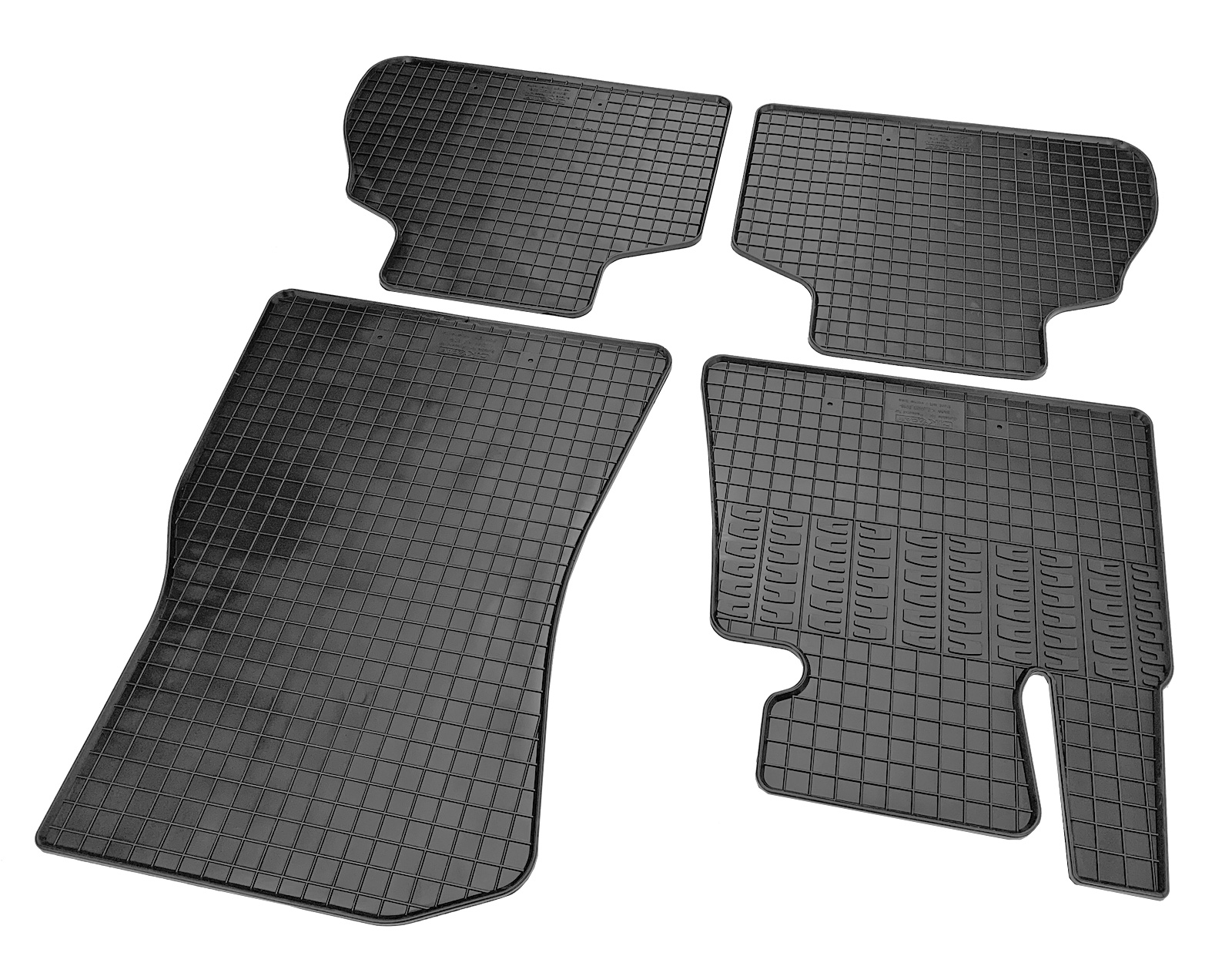 Set covorase auto din cauciuc BMW X7 (G07) 2018- 5 Usi; Negre