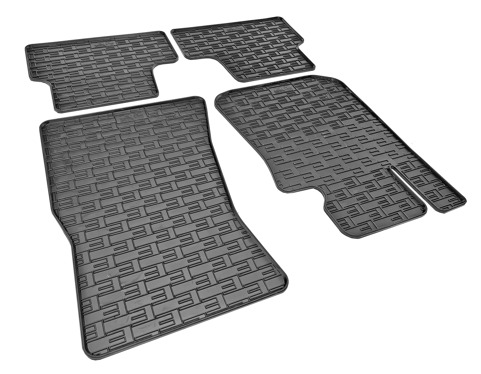 Set covorase auto din cauciuc Bmw I4 (G26 Bev) 2021- Electric, Negre