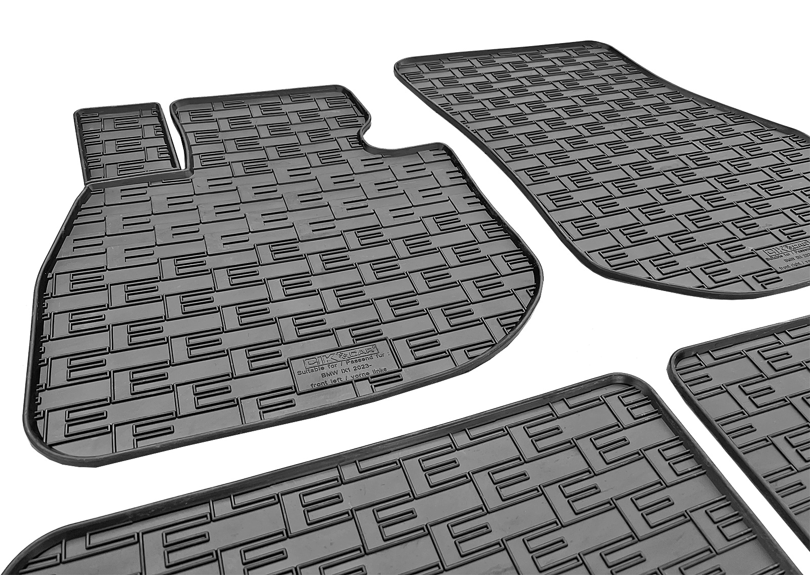Set covorase auto din cauciuc Bmw IX1 Electric 2023-, Negre
