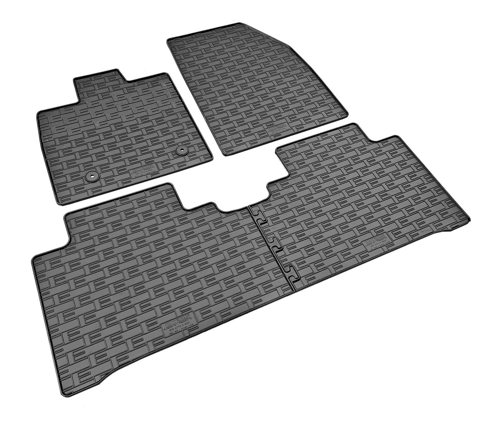 Set covorase auto din cauciuc Byd Atto 3 2021-, Negre
