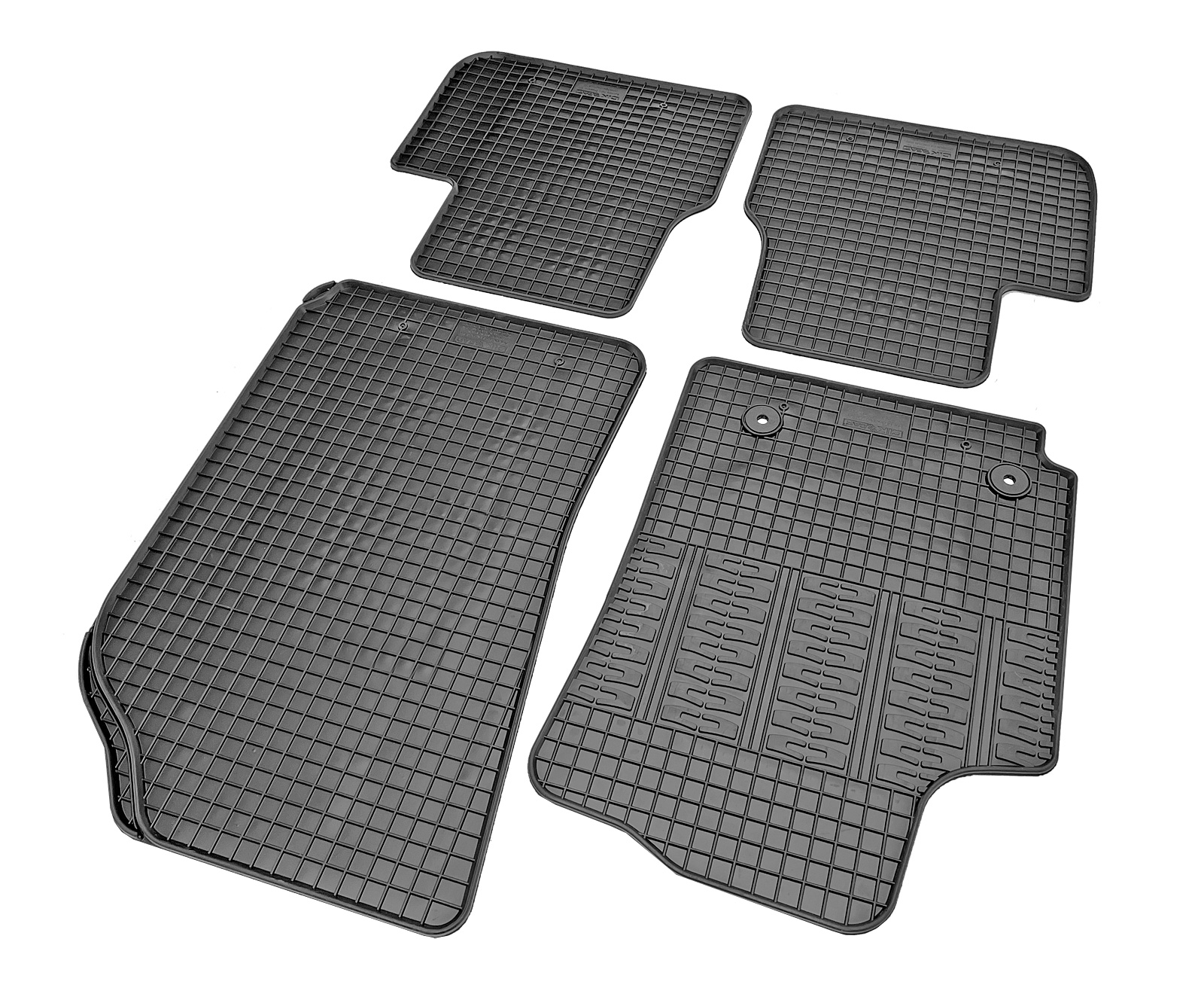 Set covorase auto din cauciuc Citroen C4 Cactus 2014-, Negre