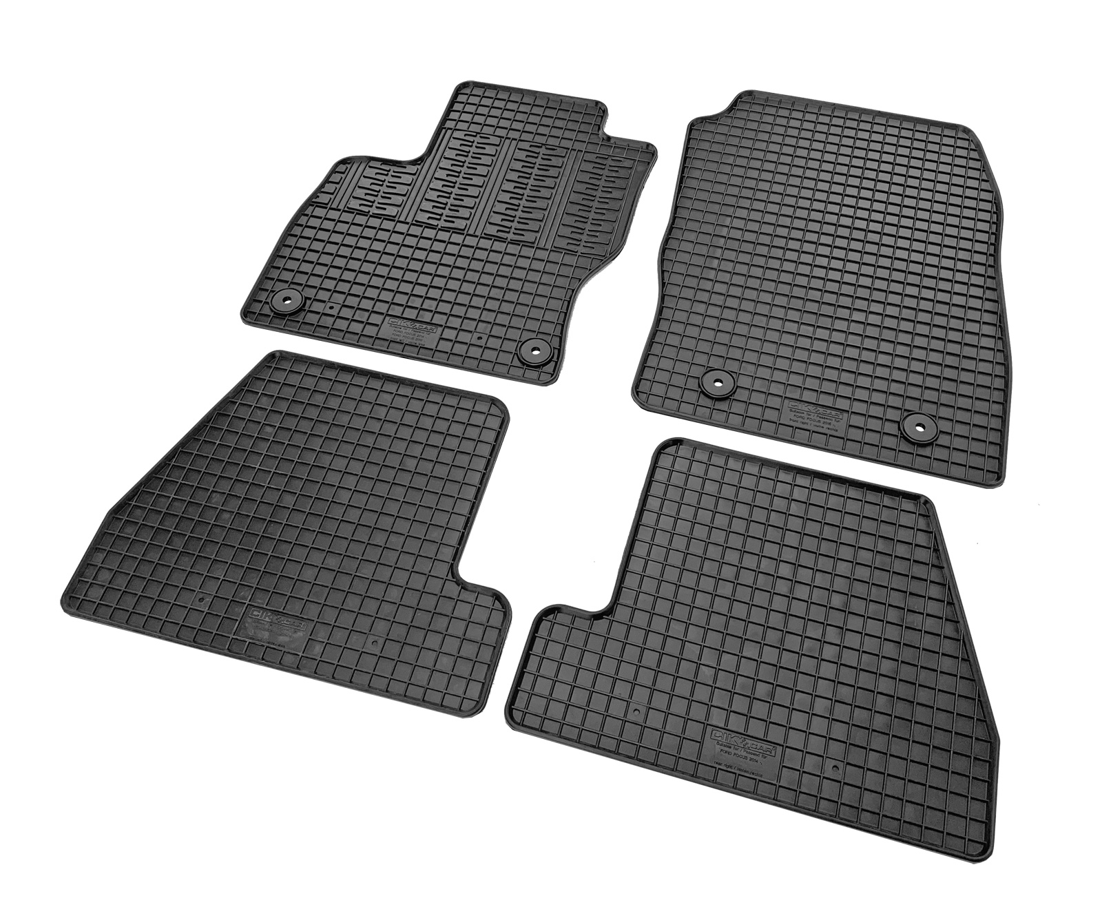 Set covorase auto din cauciuc Ford Focus 3 2015- (Facelift), Negre