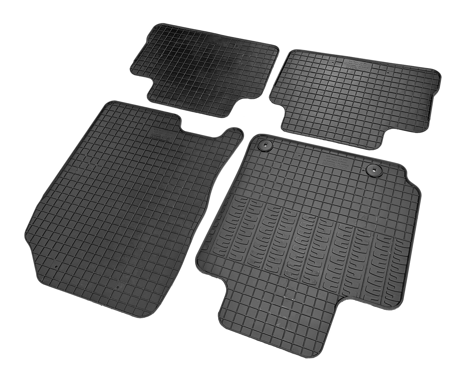 Set covorase auto din cauciuc Hyundai Kona (OS) 2017-2023, Negre