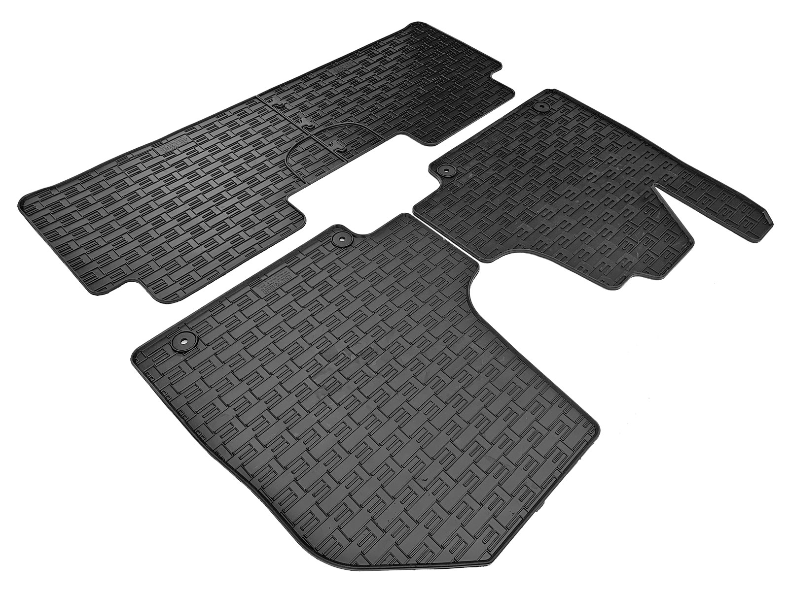 Set covorase auto din cauciuc Hyundai Ioniq 5 (NE) 2021-, Electric, Negre