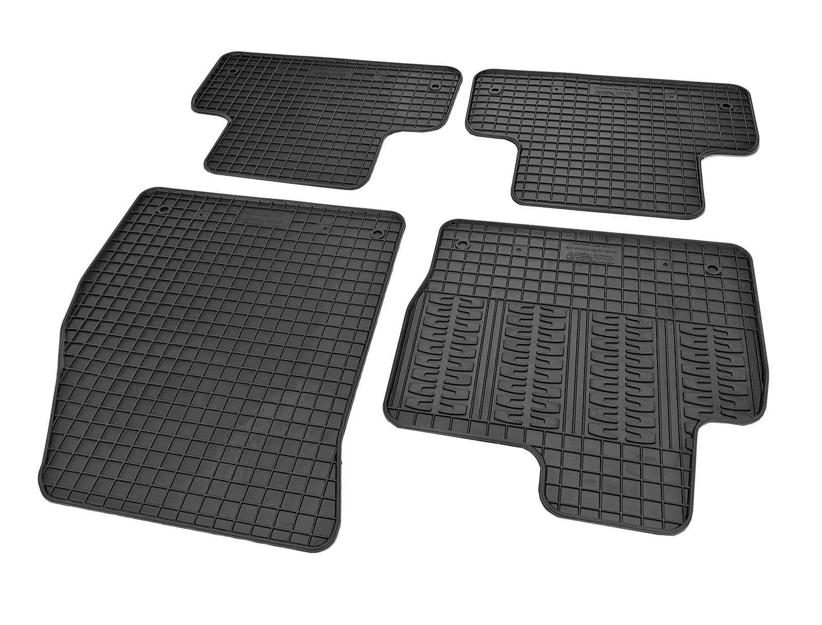 Set covorase auto din cauciuc Land Rover - Range Rover Evoque 2013-2019, Negre
