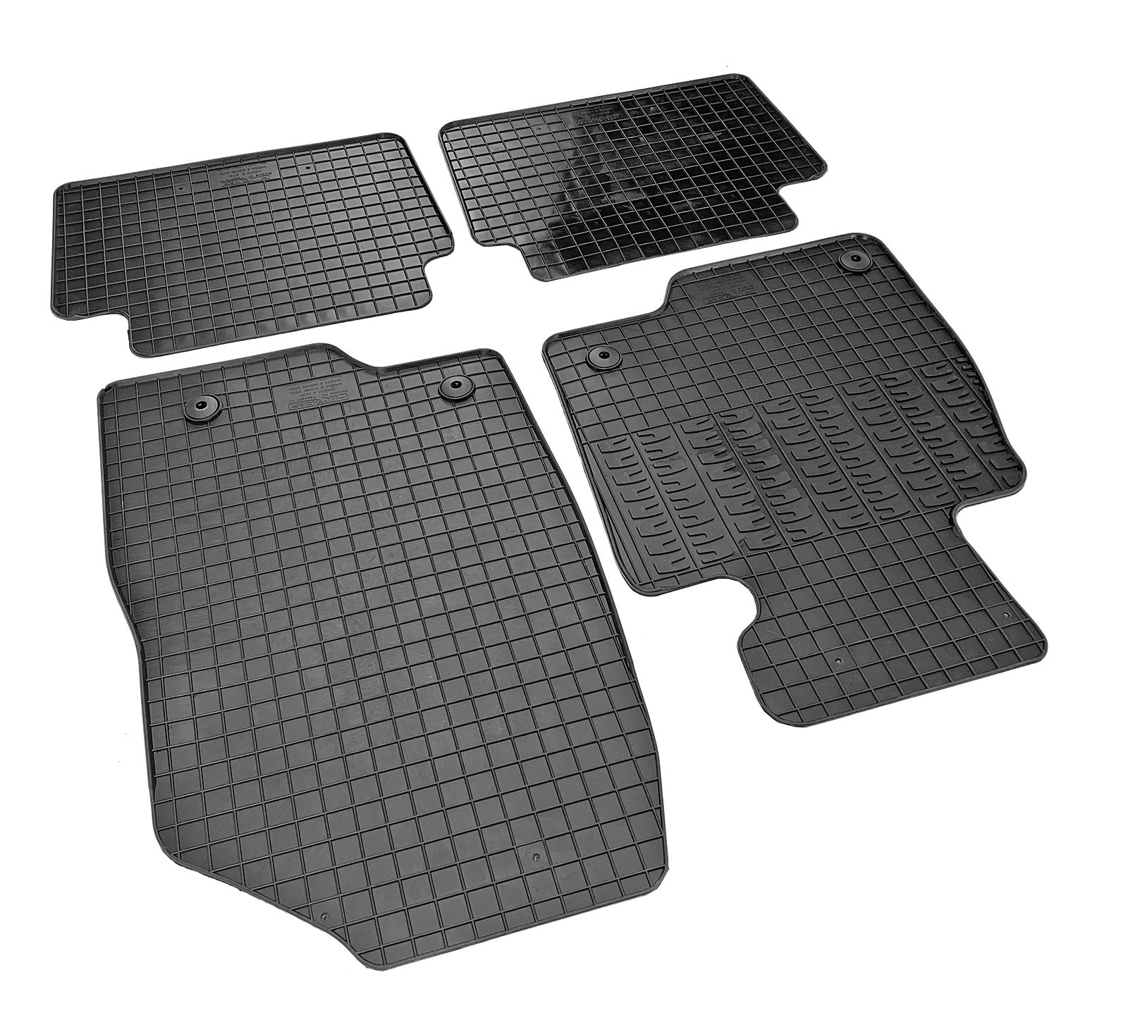 Set covorase auto din cauciuc Mazda 3 (BM) 2013-2019; Mazda 6 (GJ) Combi 2013-2024 , Negre