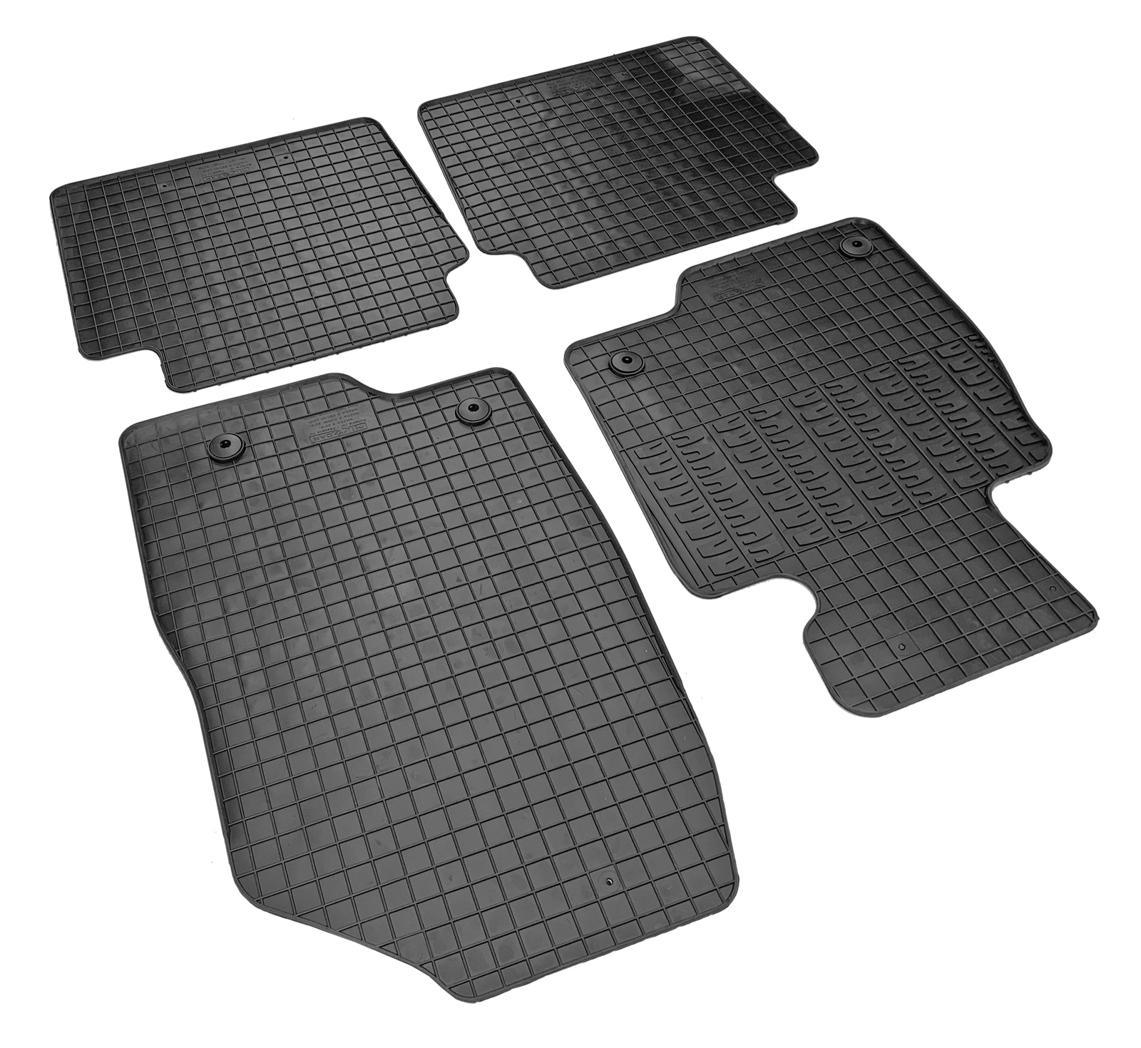 Set covorase auto din cauciuc Mazda 6 (GJ) Sedan 2013-2024, Negre