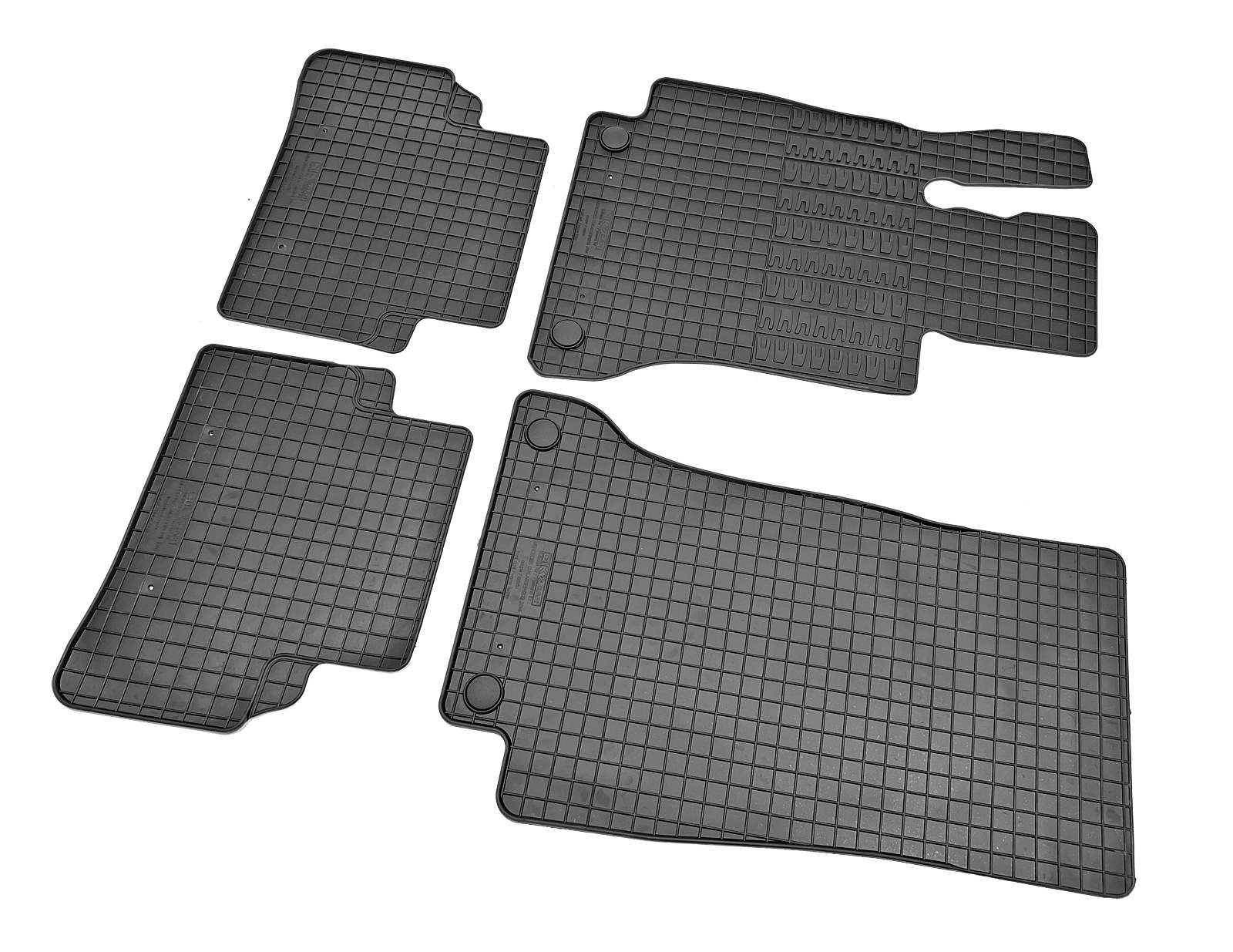 Set covorase auto din cauciuc Mercedes Clasa GLC (X253) SUV/ GLC Coupe (C253 ) 2015-2022, Negre