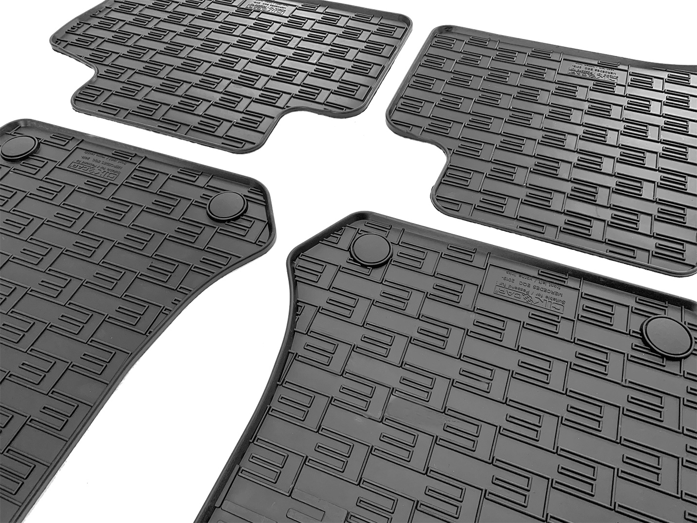 Set covorase auto din cauciuc Mercedes EQC (N293) 2019- , Negre