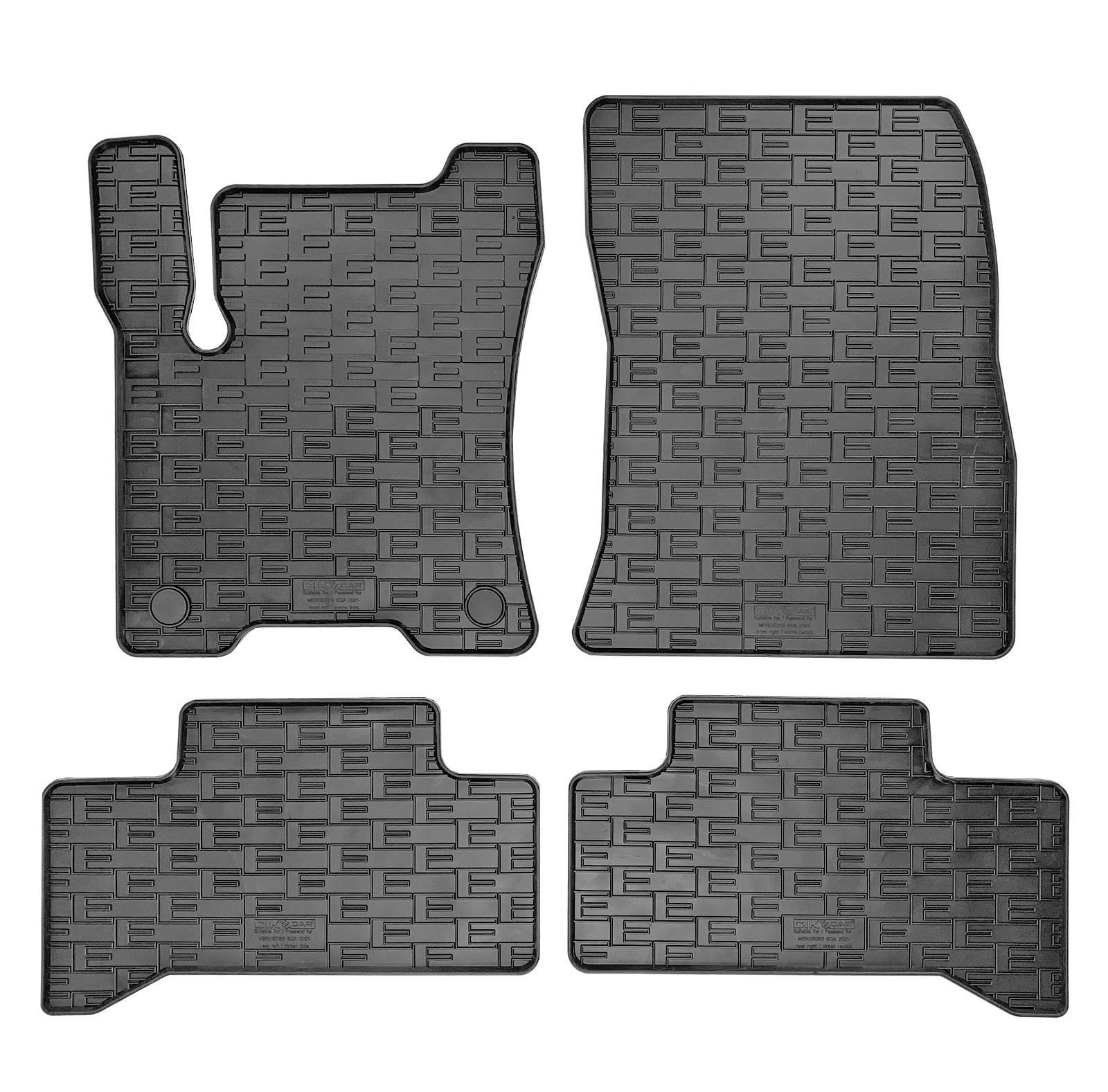Set covorase auto din cauciuc Mercedes EQA (H243) 2021-, Negre
