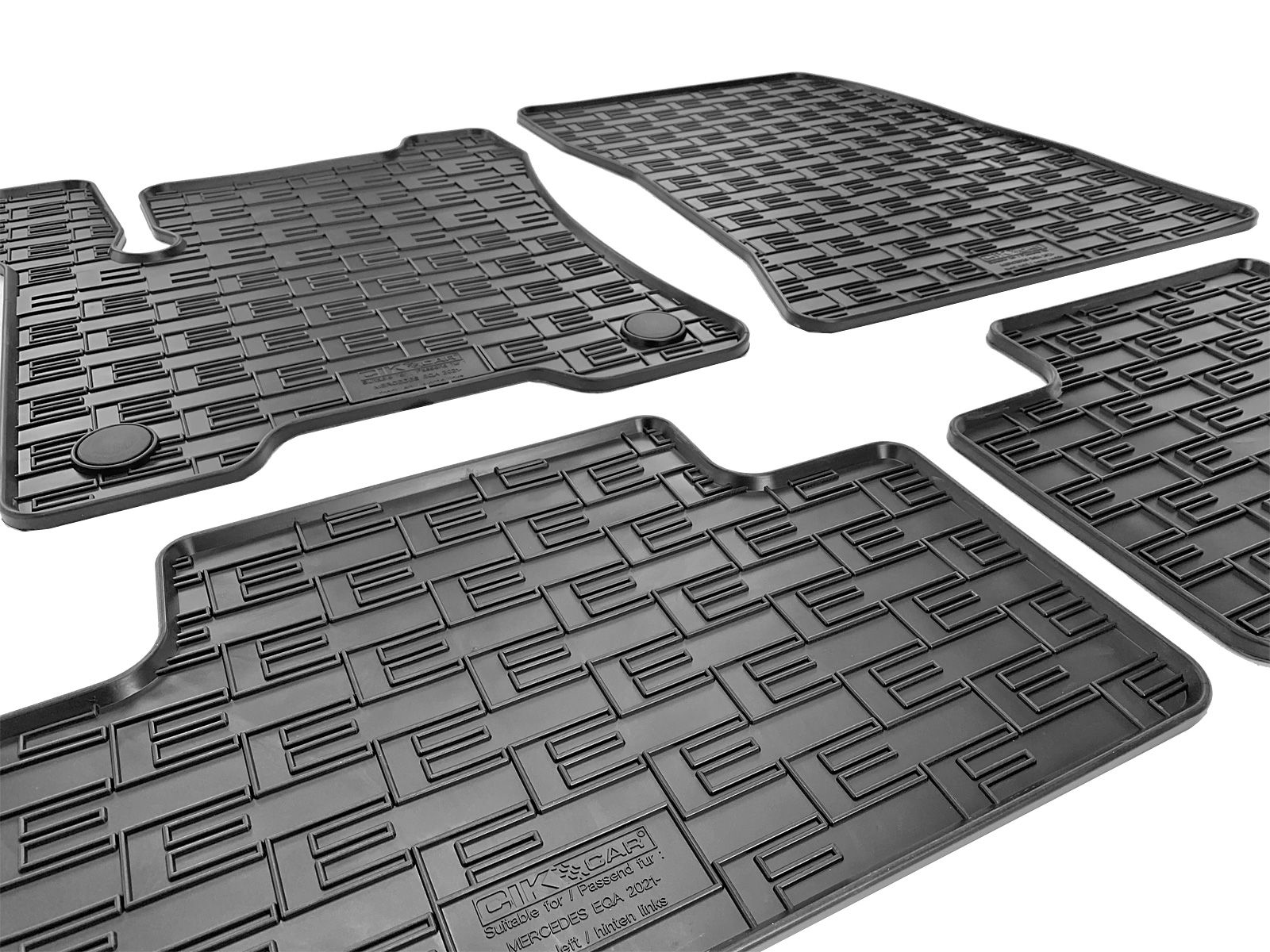 Set covorase auto din cauciuc Mercedes EQA (H243) 2021-, Negre
