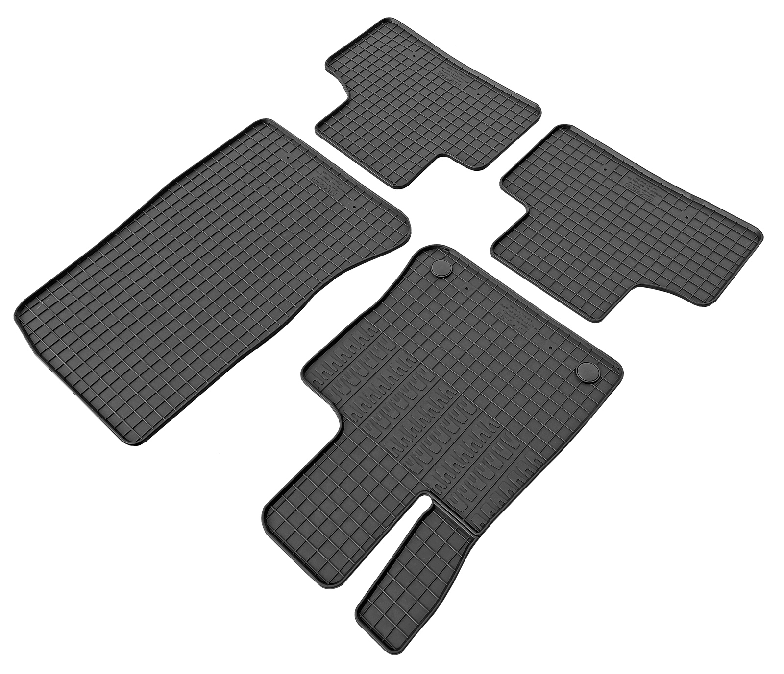 Set covorase auto din cauciuc Mercedes Clasa GLC (X254) / GLC Coupe (C254 ) 2024-, Negre