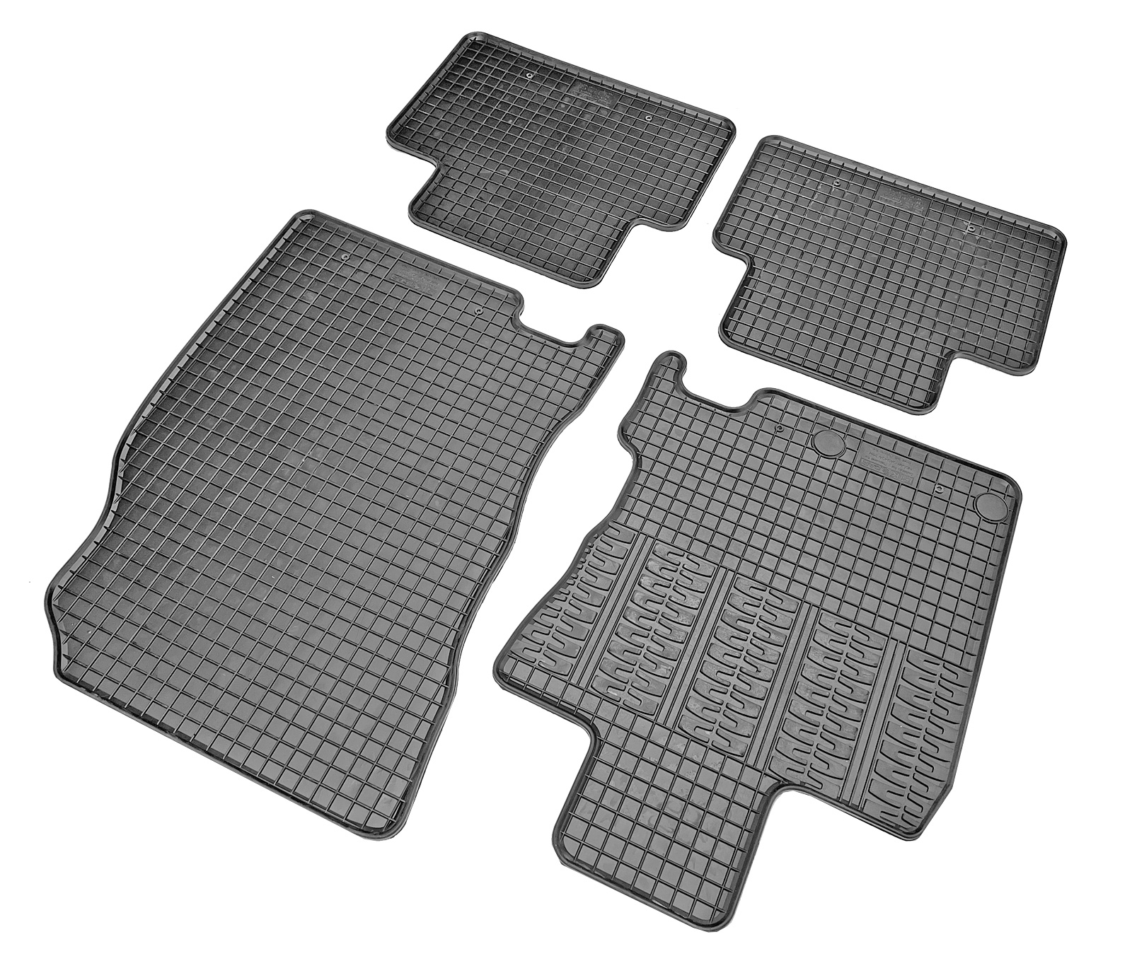 Set covorase auto din cauciuc Nissan Qashqai (J11) 2014-2021, Negre