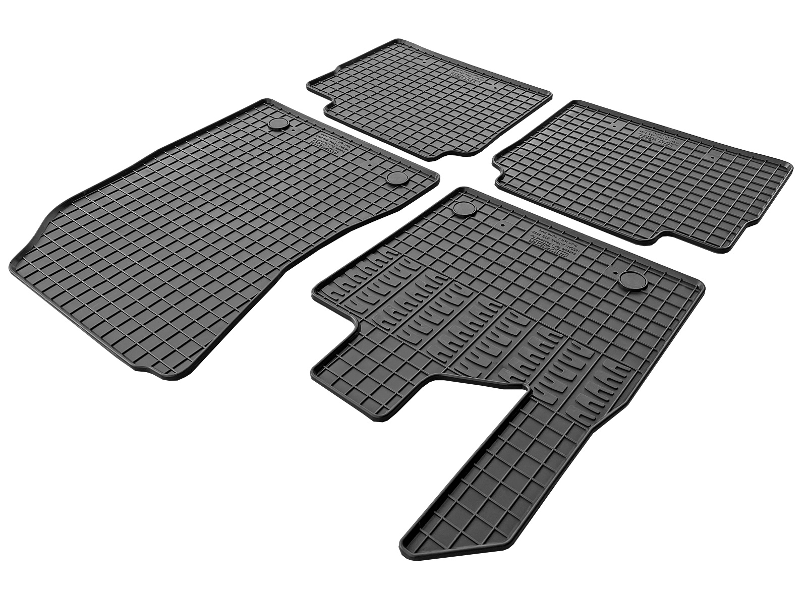 Set covorase auto din cauciuc Nissan X-Trail (T33) 2022-, E-Power, Negre