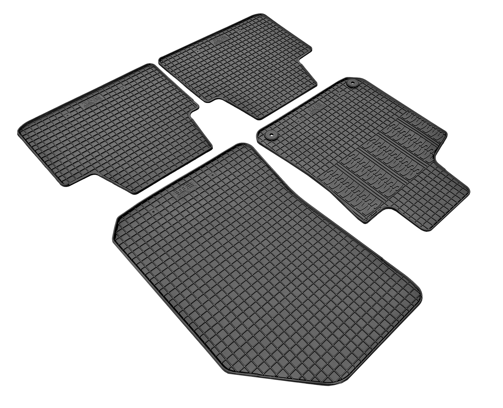 Set covorase auto din cauciuc Peugeot 308 Combi 2012-2021, Negre