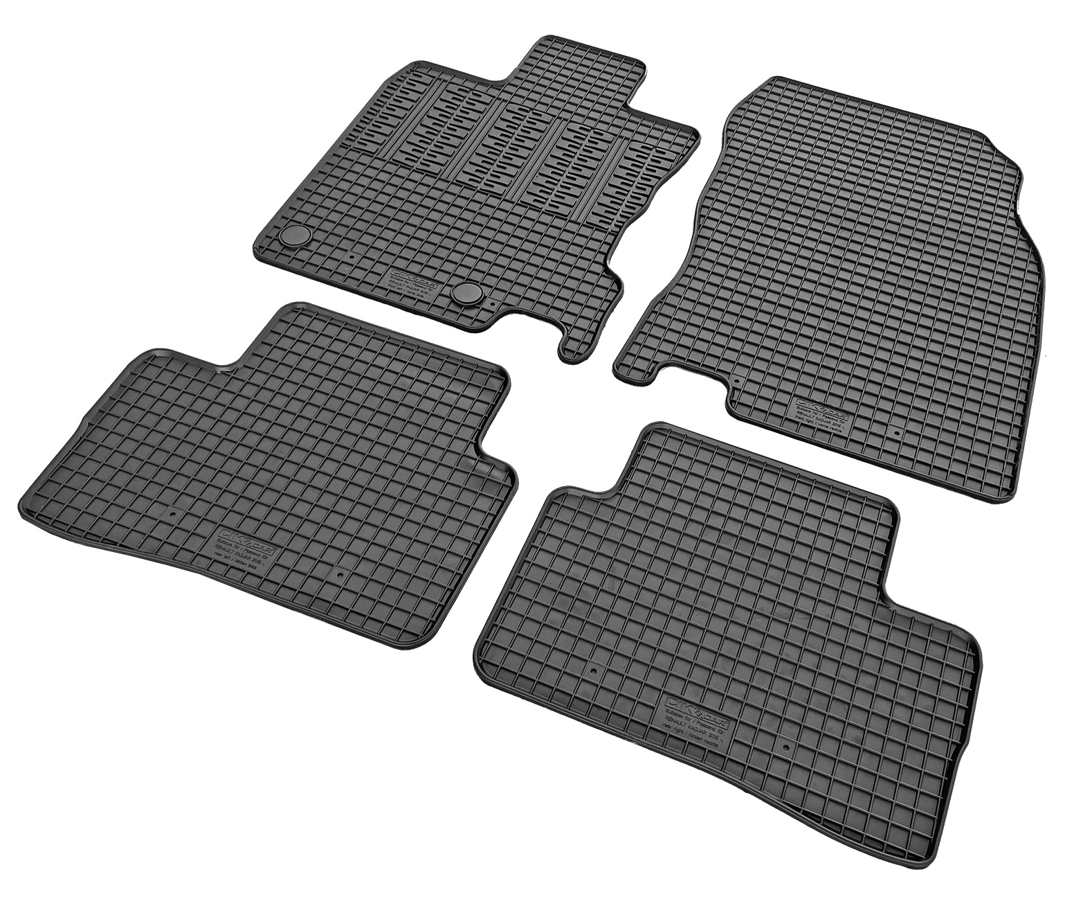 Set covorase auto din cauciuc Renault Kadjar 2015-2022, Negre