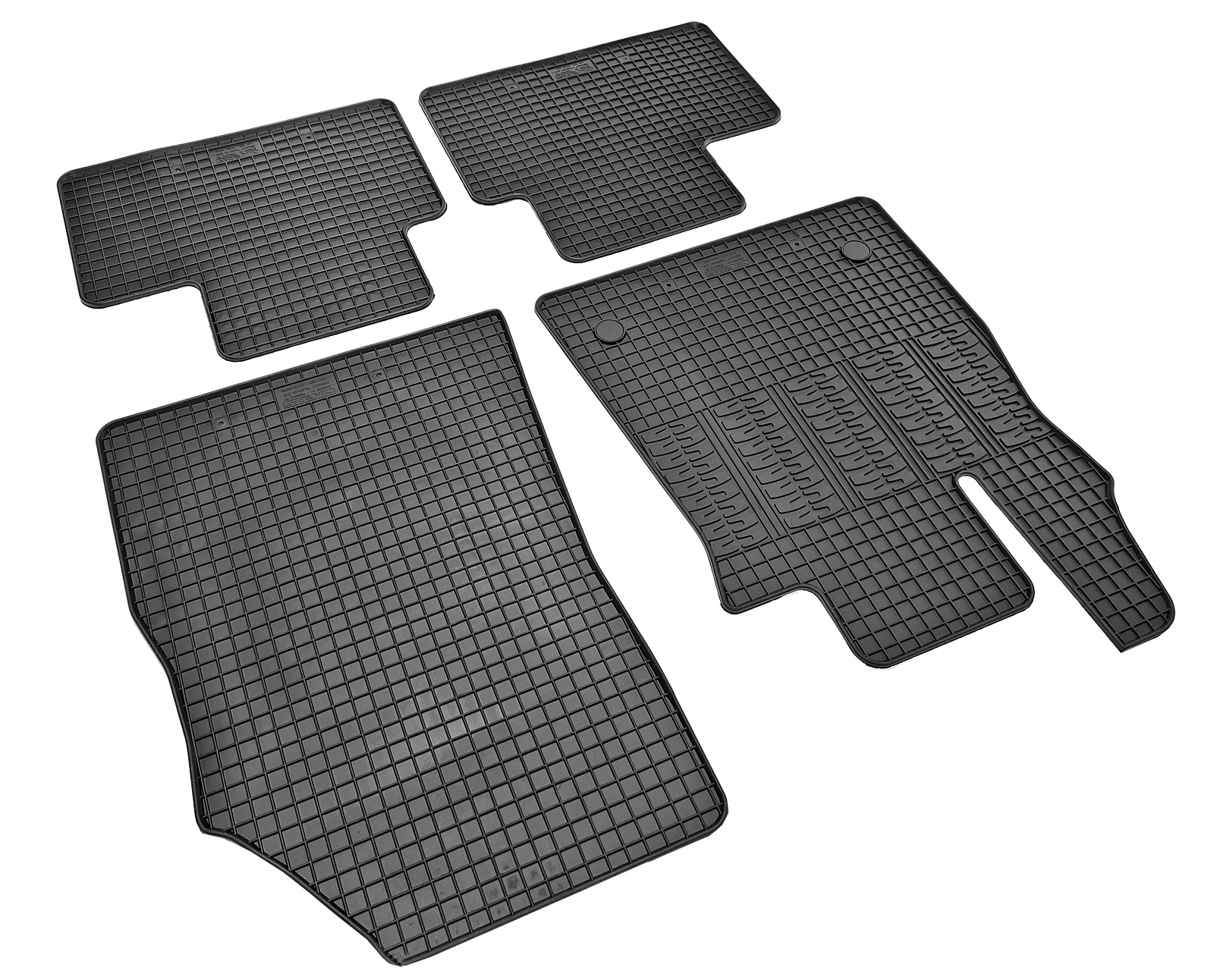 Set covorase auto din cauciuc Renault Talisman 2015-, Negre
