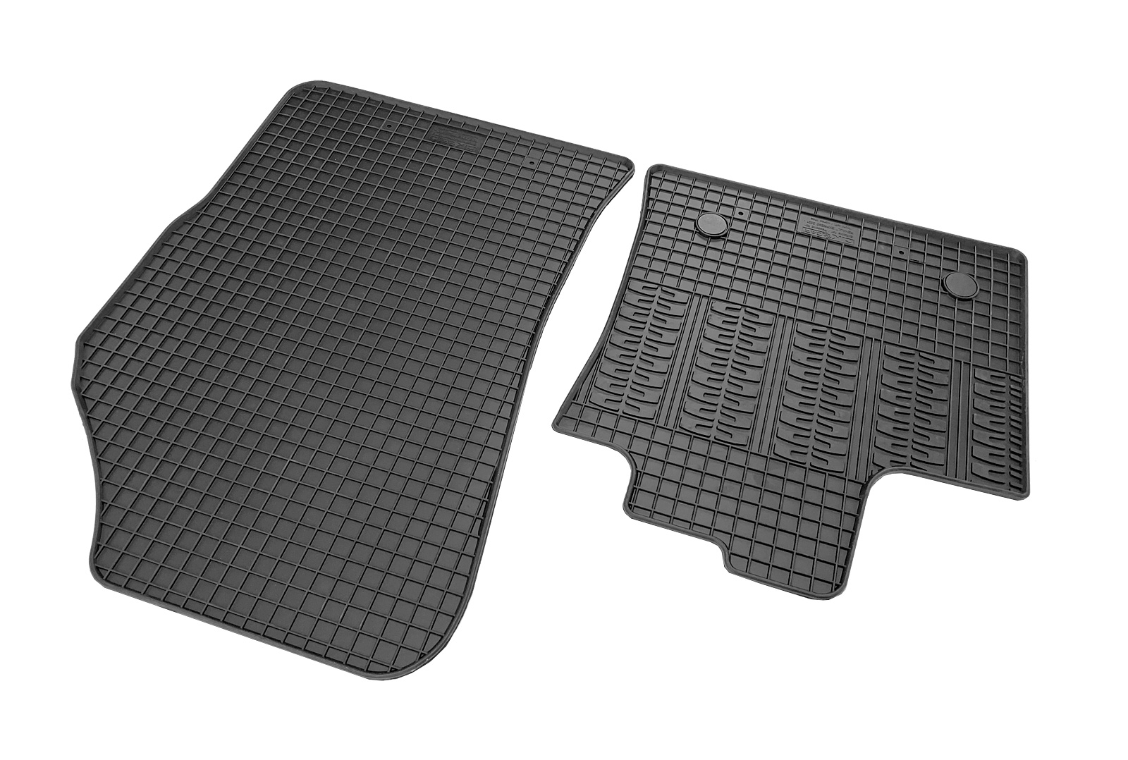 Set covorase auto din cauciuc Renault Express 2021-, 2 Usi, Negre