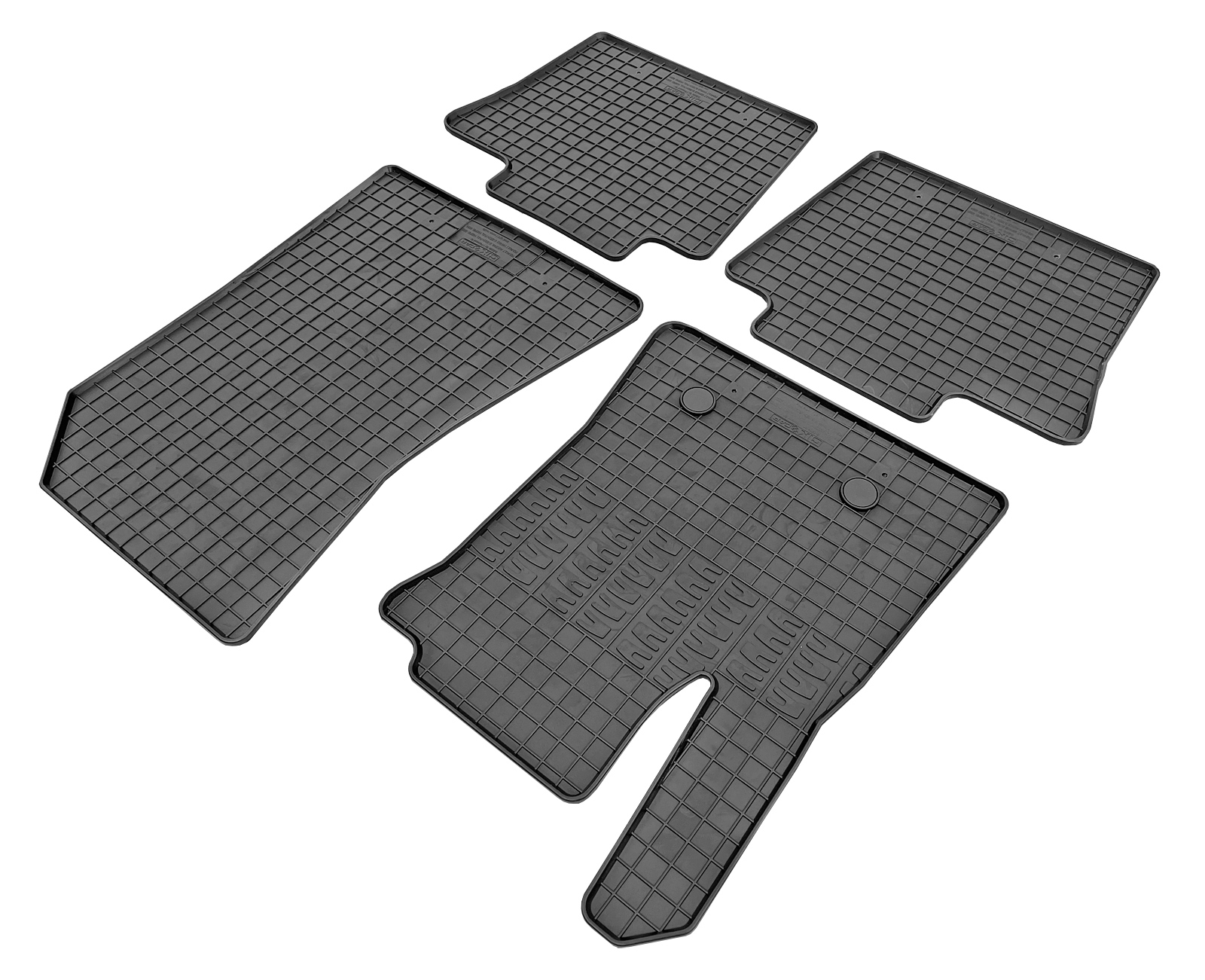 Set covorase auto din cauciuc Renault Rafale 2024-, Negre