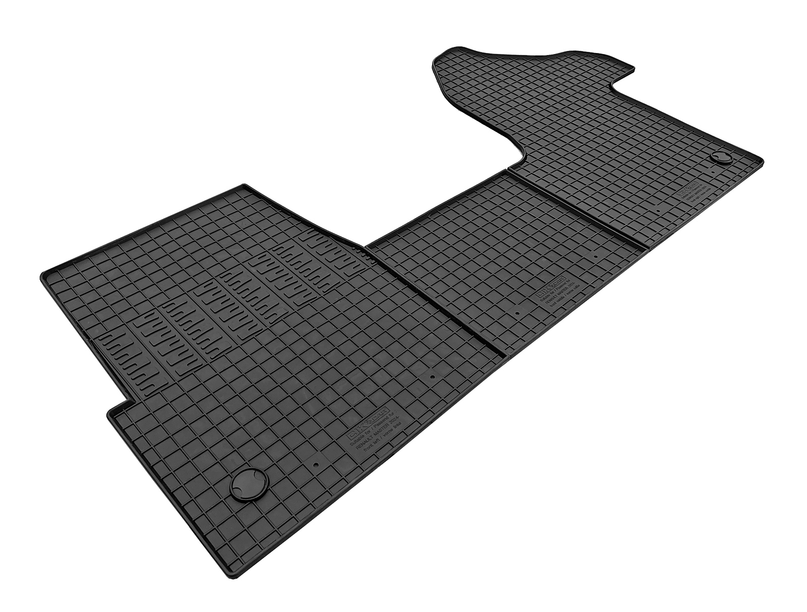Set covorase auto din cauciuc Renault Master 4 2024-; Nissan Interstar 2024-, Negre