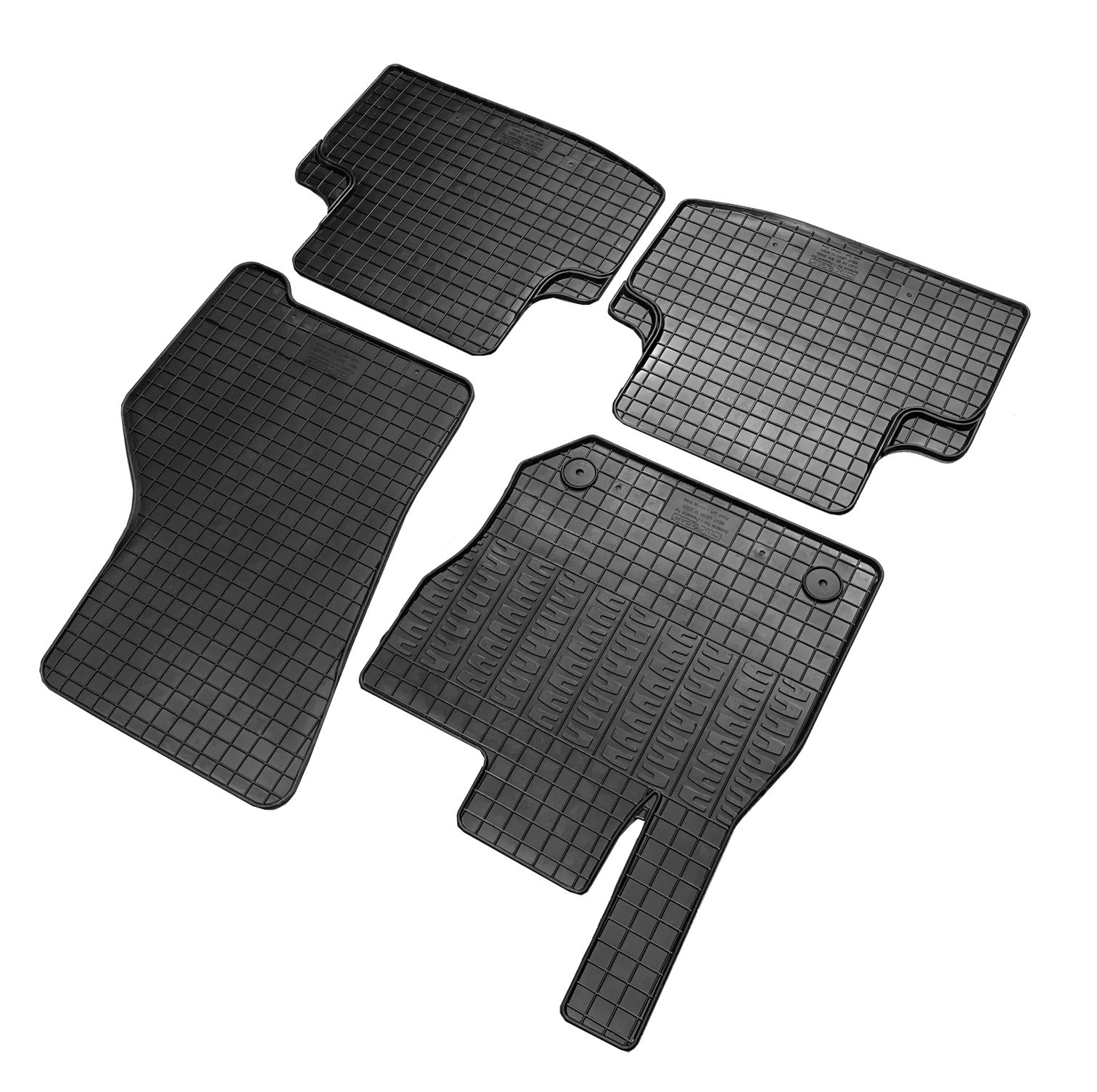 Set covorase auto din cauciuc Seat Leon 4 2020- ETSI, Negre