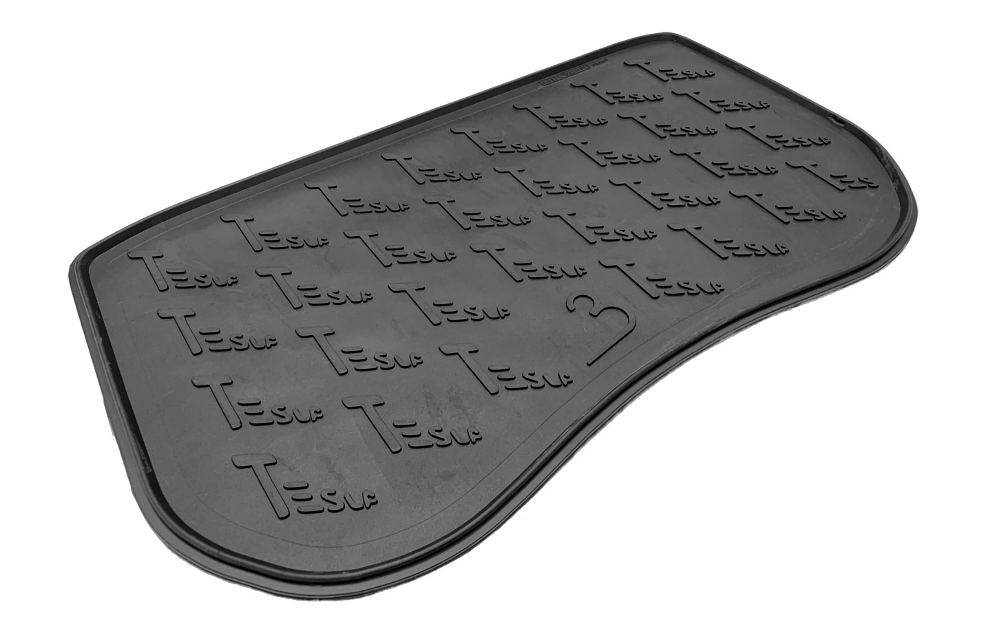 Set covorase auto din cauciuc Tesla 3 2017- Trunk Mat Front ( E - Design ), Negre