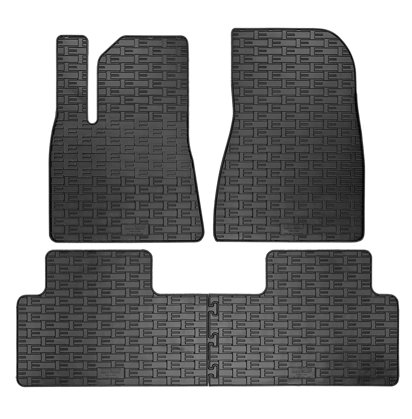 Set covorase auto din cauciuc Tesla 3 2020-, Negre