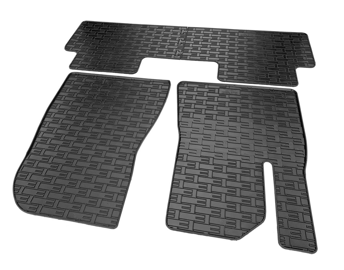Set covorase auto din cauciuc Tesla 3 2020-, Negre