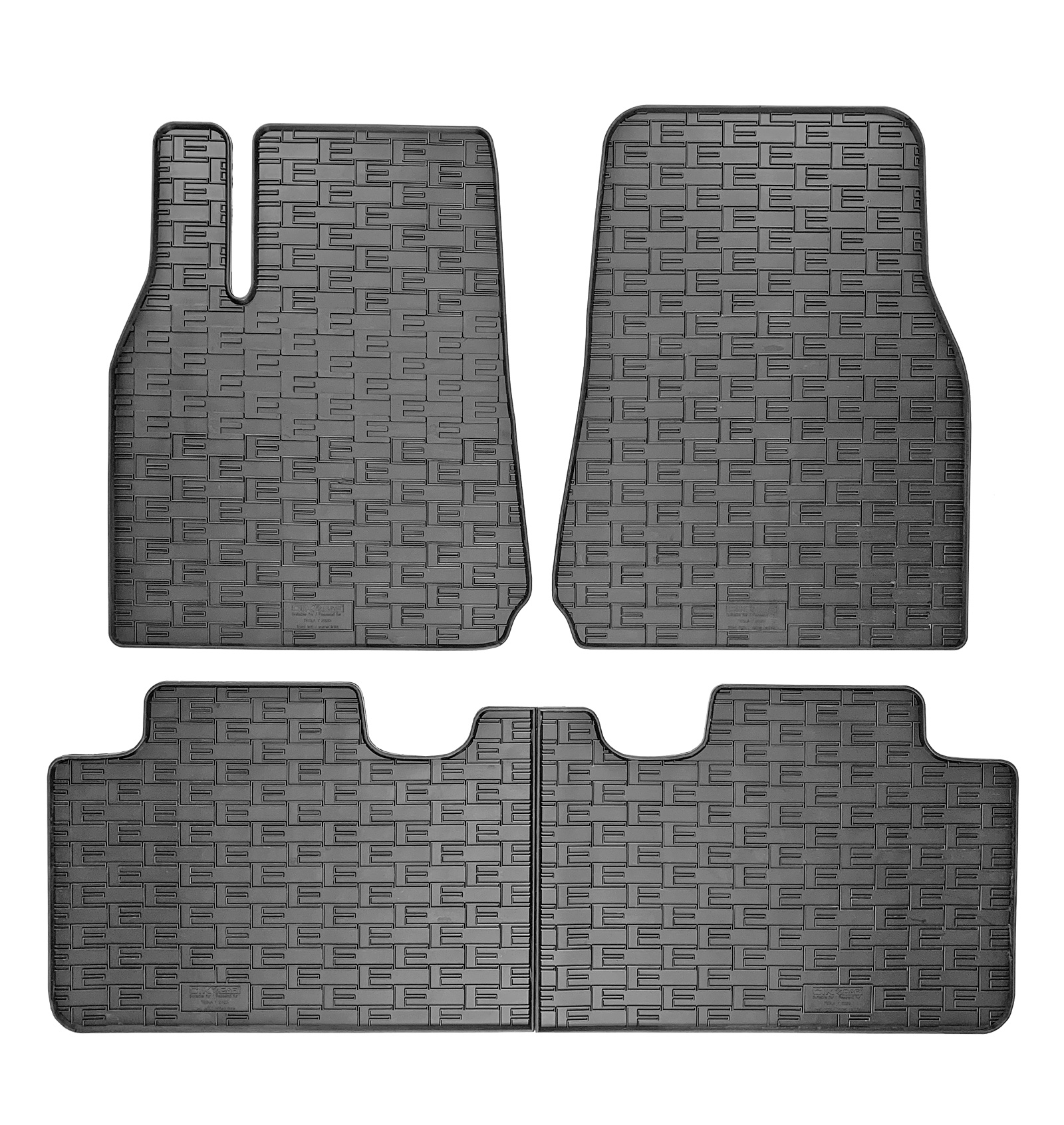 Set covorase auto din cauciuc Tesla Y 2020-, Negre