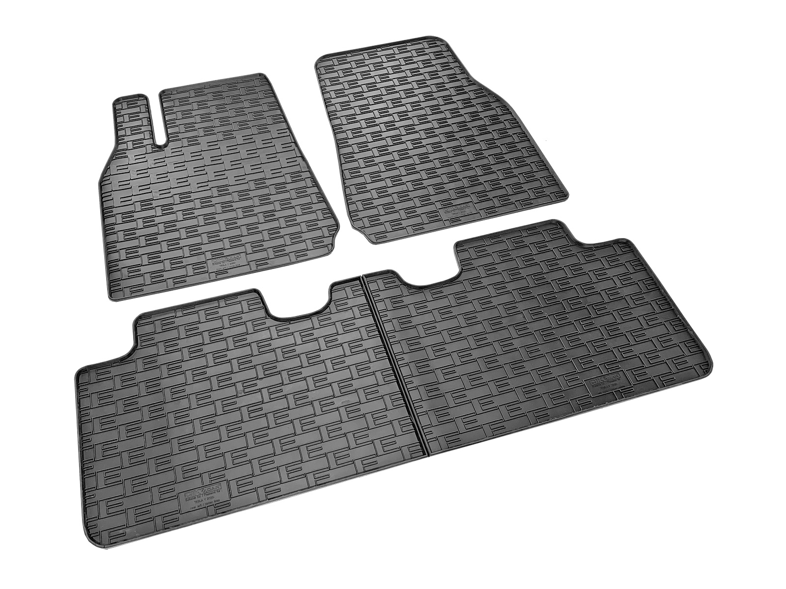 Set covorase auto din cauciuc Tesla Y 2020-, Negre