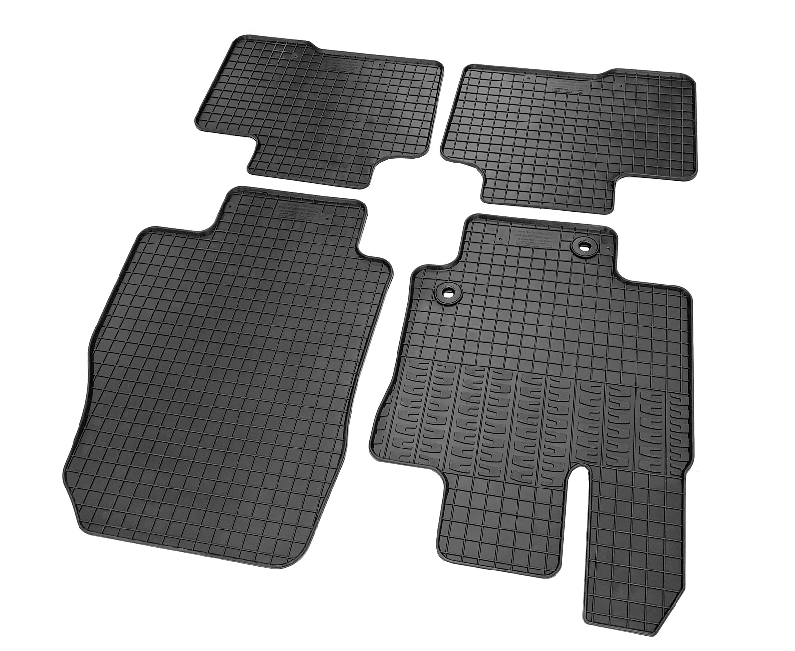 Set covorase auto din cauciuc Toyota Highlander 2021-, Negre