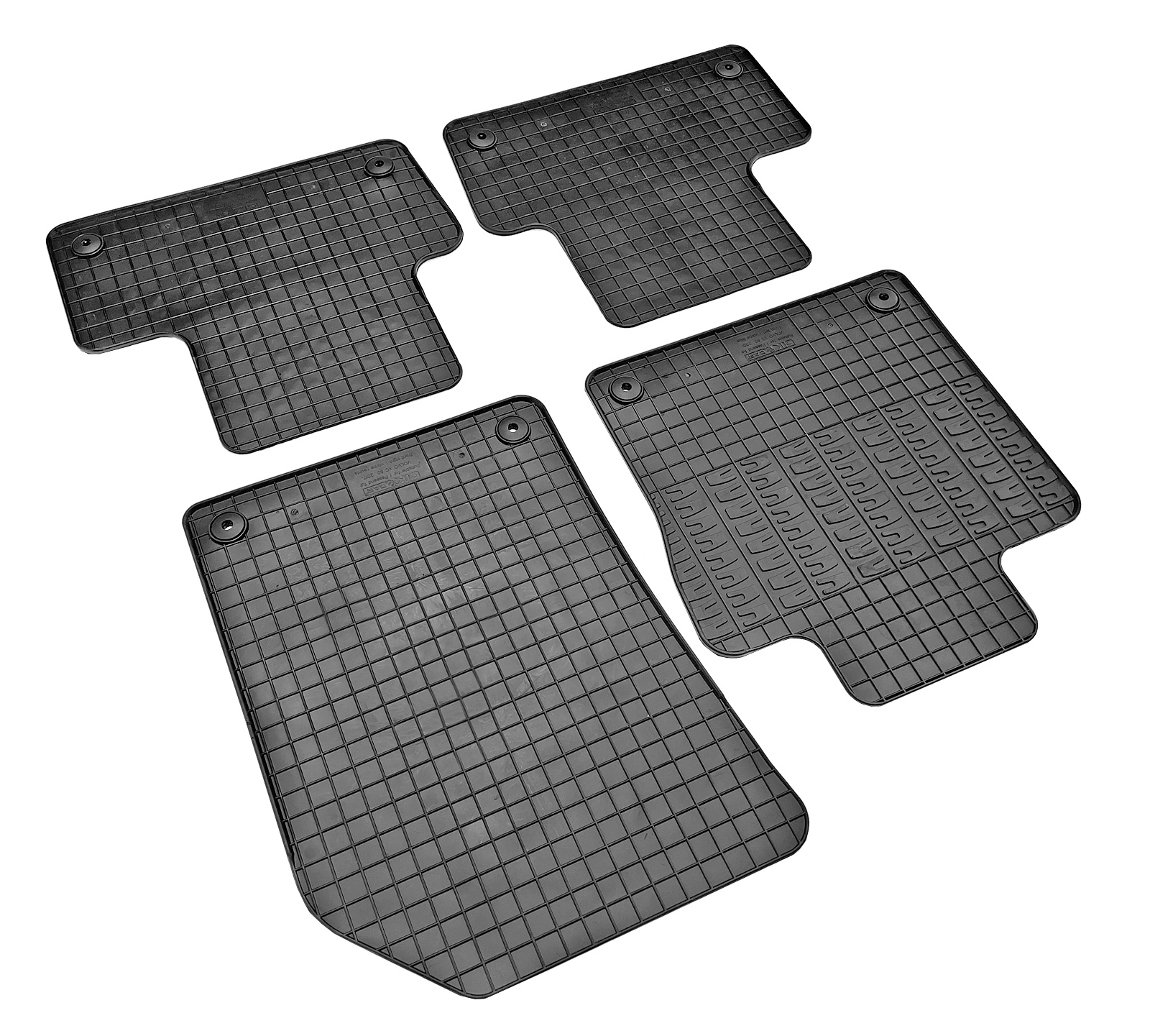 Set covorase auto din cauciuc Volvo XC60 2017-, Negre
