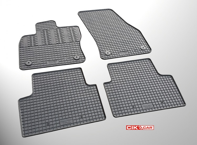 Set covorase auto din cauciuc VW Tiguan 2015-2024, Negre