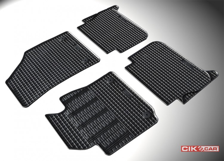 Set covorase auto din cauciuc VW Touran (1T) 2003-2010, Negre