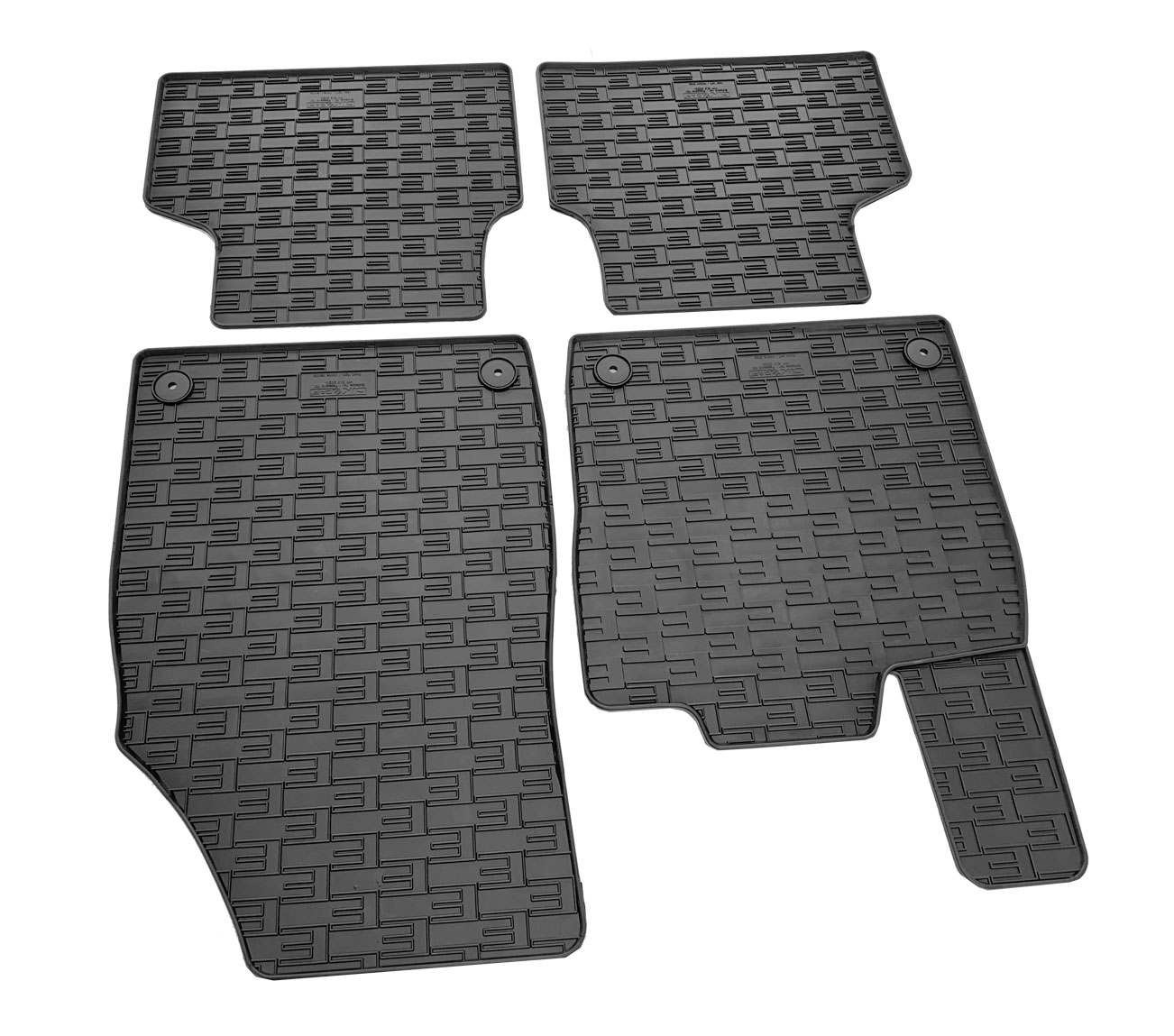 Set covorase auto din cauciuc VW ID.3 2020-; Cupra Born 2021-, Negre