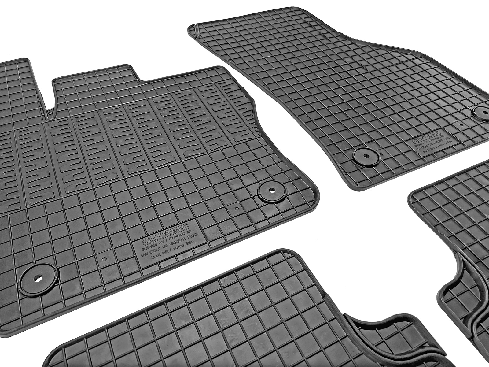 Set covorase auto din cauciuc VW Golf VIII Variant 2020-, Negre