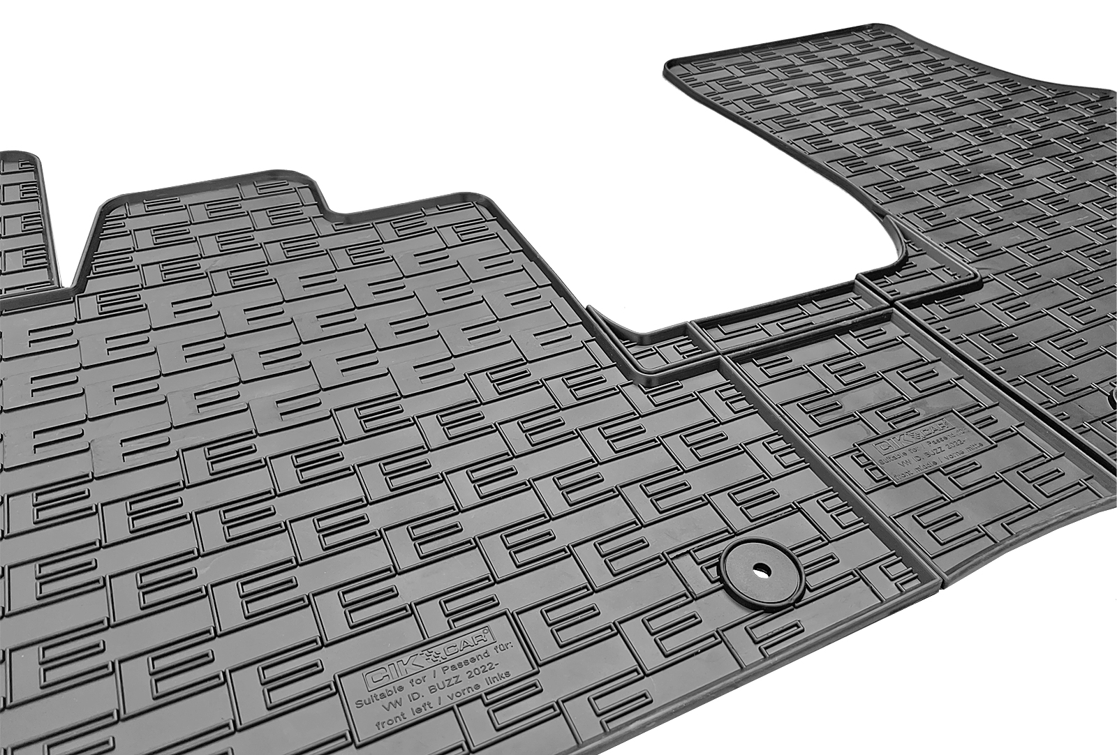 Set covorase auto din cauciuc VW ID. Buzz Personal 2022-, Negre