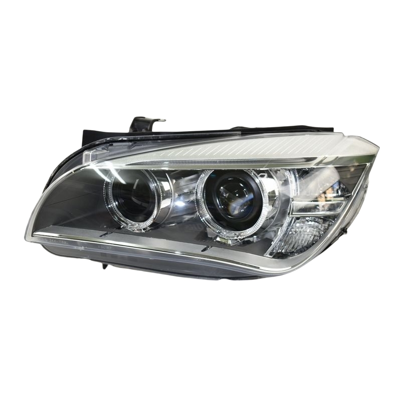 Far Bmw X1 (E84), 08.2012-08.2015, partea Stanga, bi-xenon; cu lumina pentru curbe; cu lumina timp de zi tip LED; D1S+PY21W; electric; cu motor, VALEO