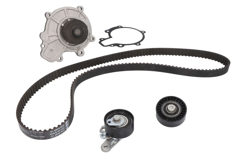 Set pompa apa + curea dintata Chevrolet Captiva (C100, C140), 06.2006-, Cruze (J300), 05.2009-, Epica (Kl1 ), 01.2005-, Lacetti (J200), 03.2003-, Nubira Sedan, 01.2005-12.2011, Opel Antara, INA