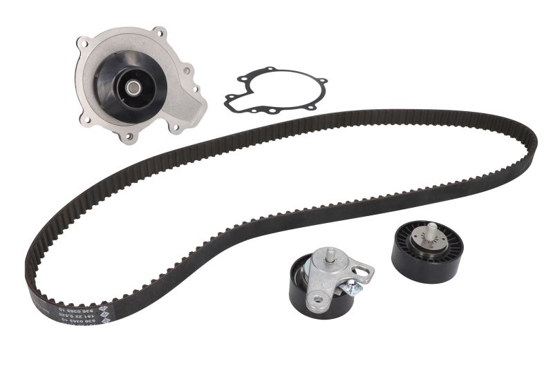Set pompa apa + curea dintata Chevrolet Captiva (C100, C140), 06.2006-, Cruze (J300), 05.2009-, Epica (Kl1 ), 01.2005-, Lacetti (J200), 03.2003-, Nubira Sedan, 01.2005-12.2011, Opel Antara, INA