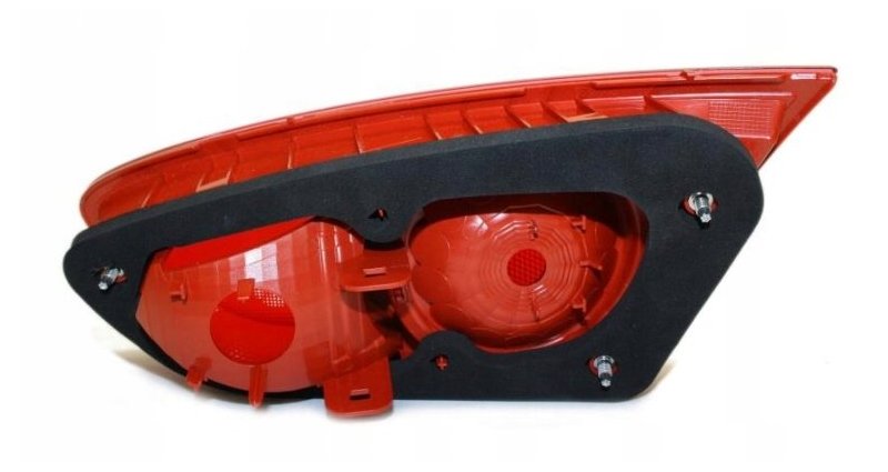 Lampa stop Seat Leon (1p1) 03.2009-12.2012; model 1P9500001 facelifting; stanga, ECE, parte interioara, fara soclu bec, becuri P21W+W5W, proiector ceata incorporat, 1P0945107F, VALEO