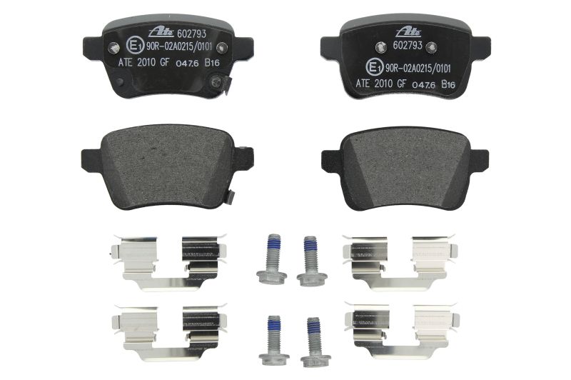 Set placute frana Ate 13046027932, parte montare : punte spate