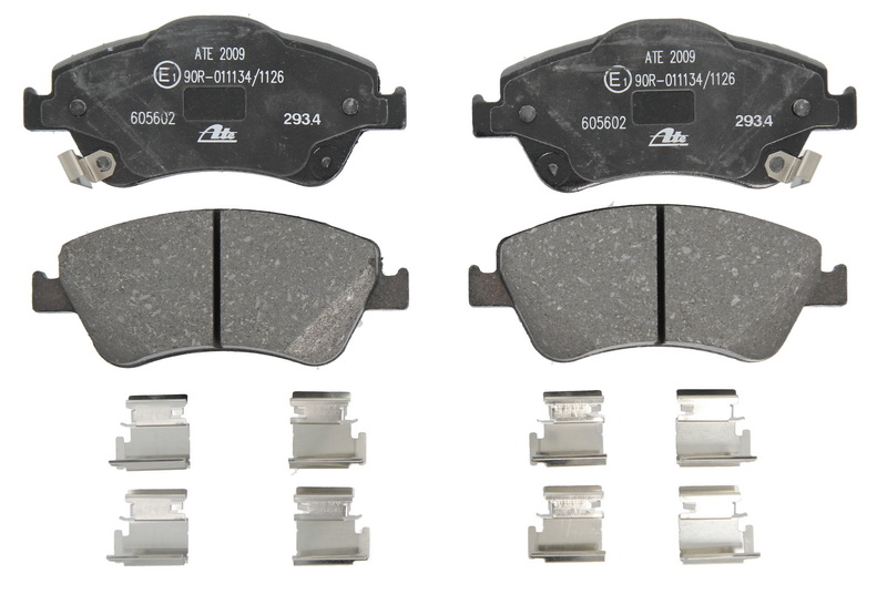 Set placute frana Ate 13046056022, parte montare : Punte fata