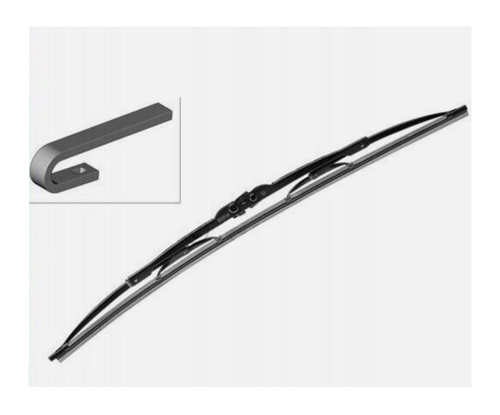 Stergator 380 mm BOSCH 3397004756 Fiat Scudo Platou / Sasiu (270) Tipo (160) Scudo Caroserie (270) A6 Avant (4B5, C5) A4 Avant (8D5, B5) 3 Touring (E36) 33 Sportwagon (905A) A 112 Allroad (4Bh, C5) 3