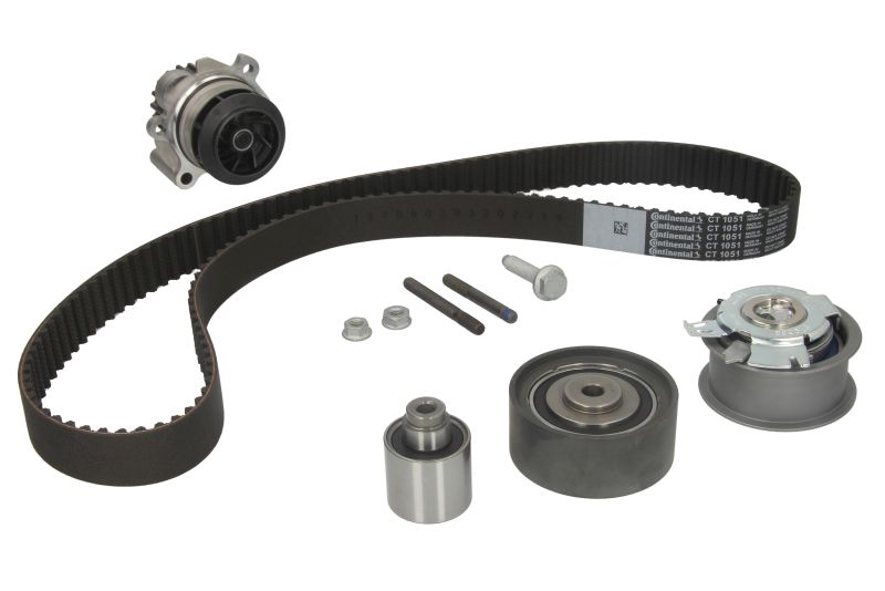 CONTINENTAL CTAM Set pompa apa + curea dintata