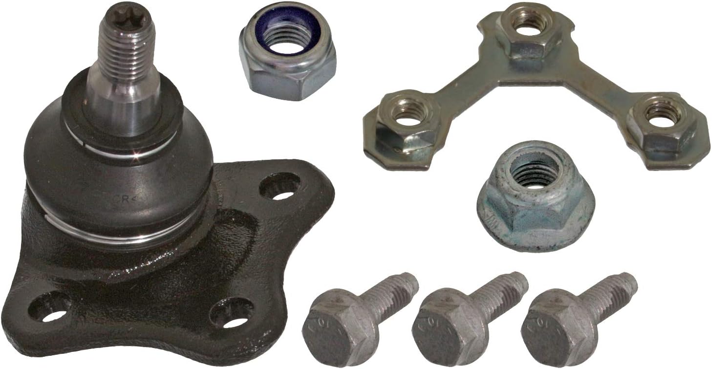 Pivot rotula Audi A3 (8l1); Seat Leon (1m1), Toledo 2 (1m2); Skoda Octavia 1 (1u2); Vw Bora (1j2), Golf 4 (1j1), New Beetle (9c) Febi Bilstein 14444, parte montare : punte fata, dreapta, inferior